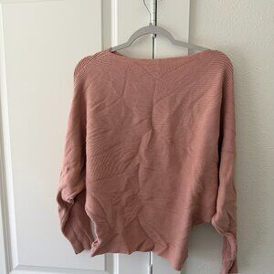 Dusty Pink Sweater, Size M